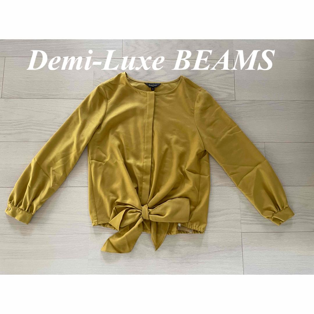 Demi-Luxe BEAMS(デミルクスビームス)の新品Demi-Luxe BEAMSデミルクスビームス　　長袖シャツ　ブラウス レディースのトップス(シャツ/ブラウス(長袖/七分))の商品写真