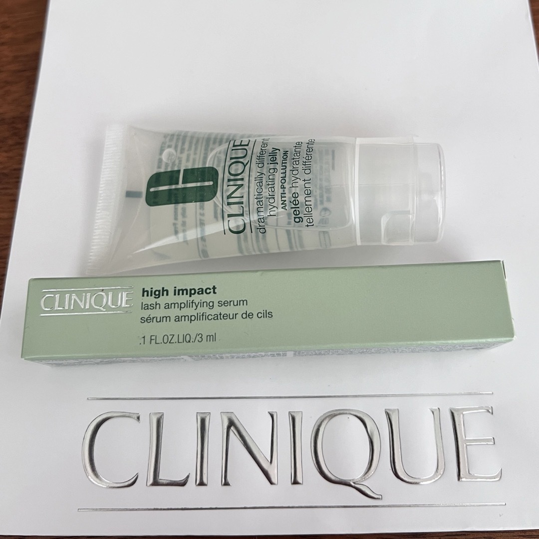 新品未使用品　CLINIQUE インパクト ラッシュ セラム 3mL コスメ/美容のスキンケア/基礎化粧品(まつ毛美容液)の商品写真