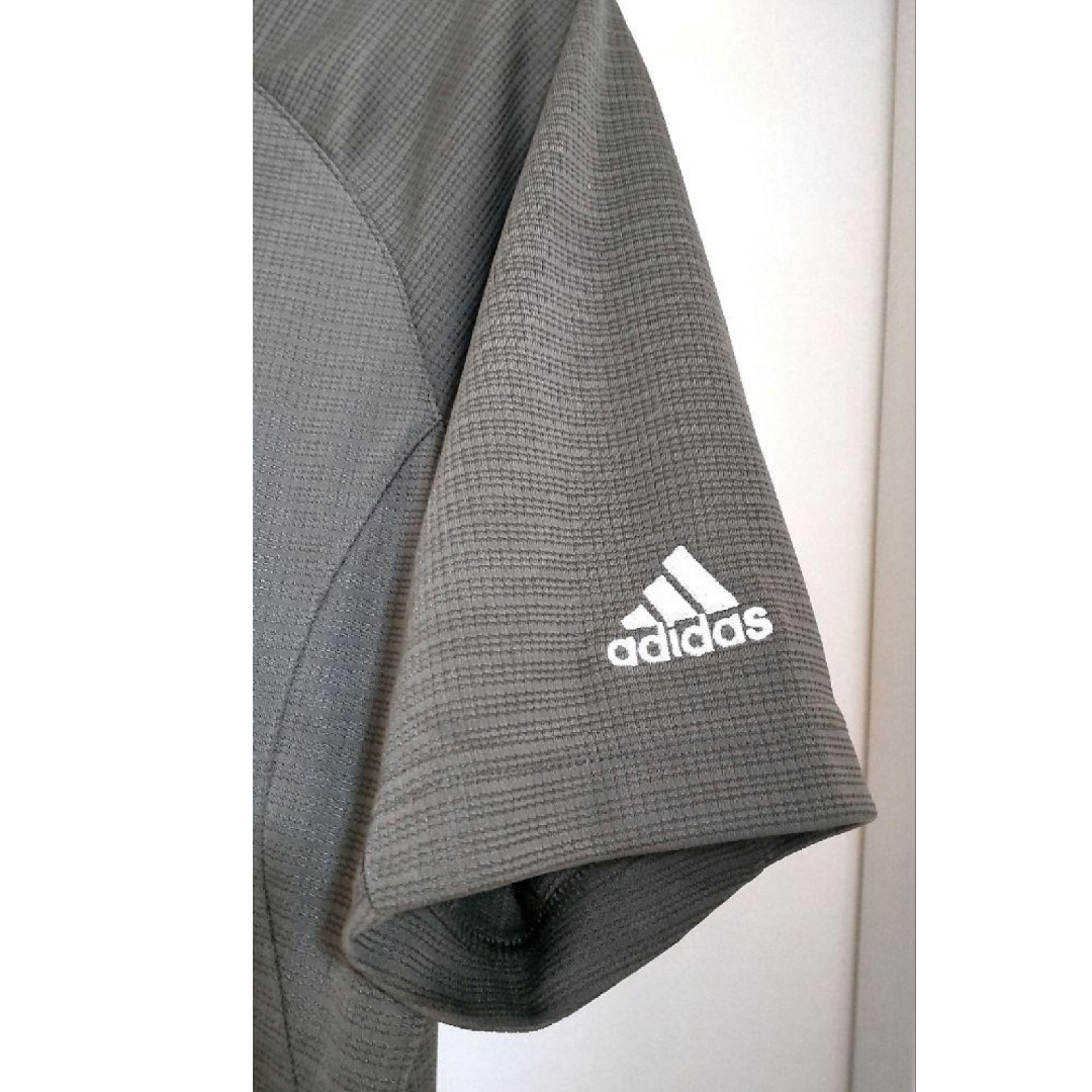 adidas(アディダス)の【最終価格!!】adidas アディダス 前開きシャツ メンズのトップス(ポロシャツ)の商品写真