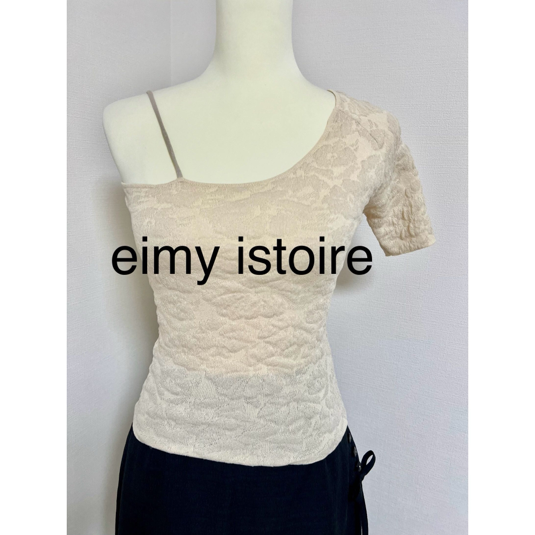 eimy istoire(エイミーイストワール)のエイミーイストワール  デザイントップス レディースのトップス(カットソー(半袖/袖なし))の商品写真