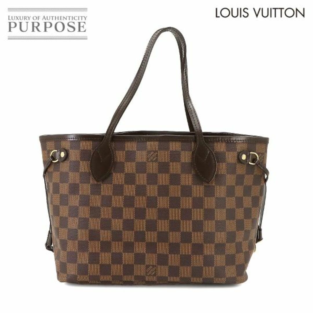 LOUIS VUITTON(ルイヴィトン)の新品同様 ルイ ヴィトン LOUIS VUITTON ダミエ ネヴァーフル PM トート バッグ エベヌ スリーズ N51109 ブラウン VLP 90222534 レディースのバッグ(トートバッグ)の商品写真