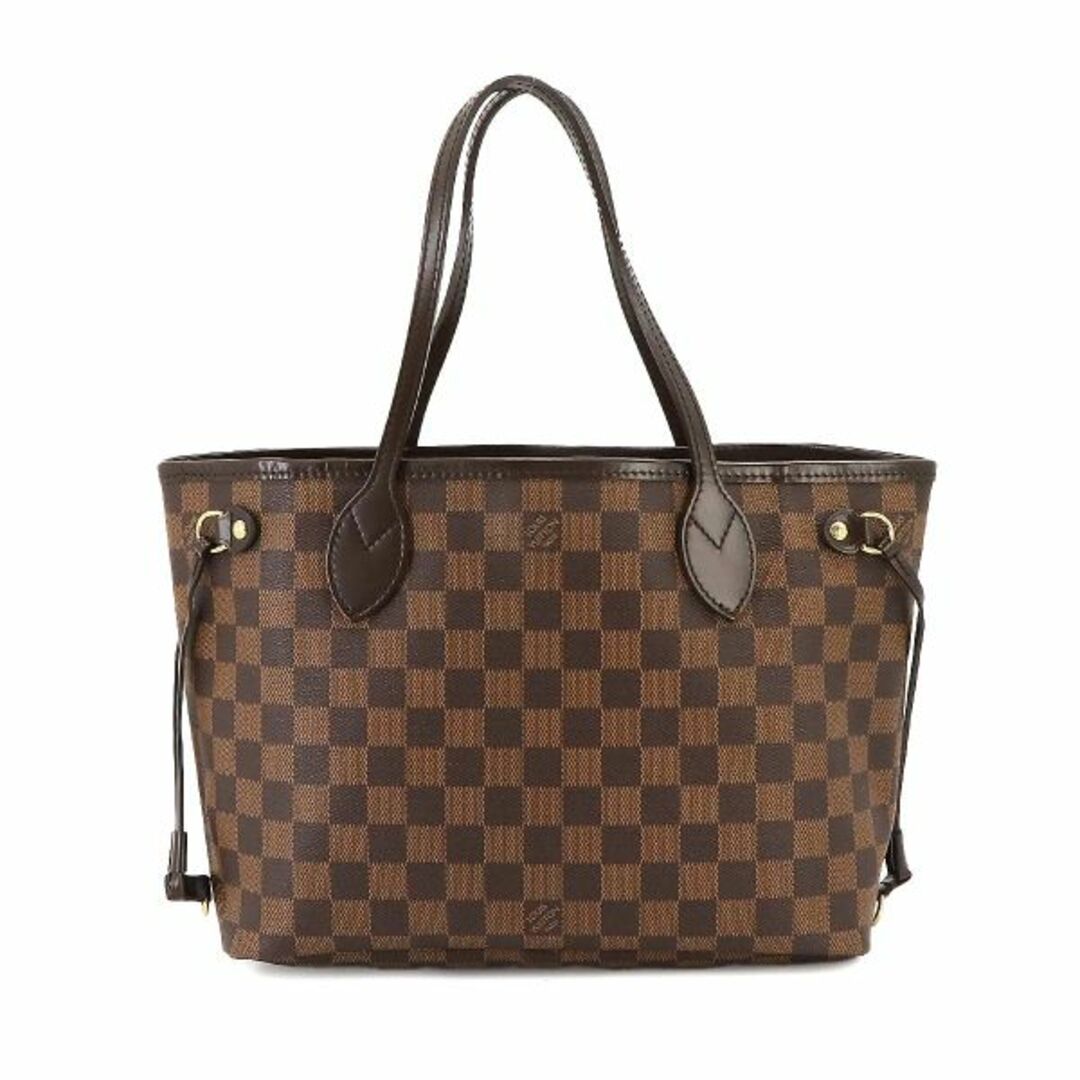 LOUIS VUITTON(ルイヴィトン)の新品同様 ルイ ヴィトン LOUIS VUITTON ダミエ ネヴァーフル PM トート バッグ エベヌ スリーズ N51109 ブラウン VLP 90222534 レディースのバッグ(トートバッグ)の商品写真