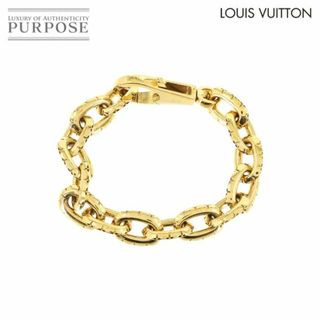 ルイヴィトン(LOUIS VUITTON)のルイ ヴィトン LOUIS VUITTON ブレスレット LV クラウン ゴールド M1052A アクセサリー VLP 90224084(ブレスレット/バングル)