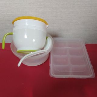 リッチェル(Richell)のリッチェル 調理セットR 離乳食 電子レンジ おかゆ おかず Richell(離乳食調理器具)