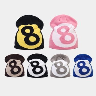 【人気】ユニセックス　メンズ　レディース　ニット帽　帽子　イエロー　キャップ(ニット帽/ビーニー)