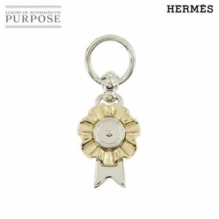 エルメス(Hermes)の未使用 展示品 エルメス HERMES フロット ツイリーリング スカーフリング シルバー ゴールド ミニ チャーム VLP 90225543(その他)