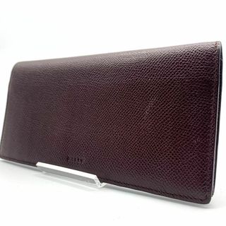 Bally - バリー　レザー 折りたたみ長財布 ブラウン 茶色