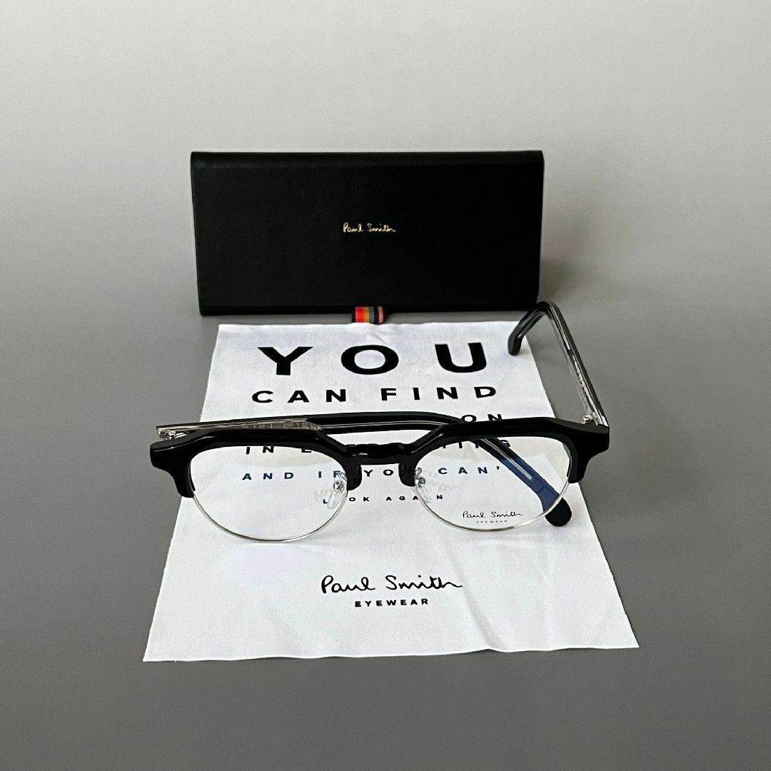 Paul Smith(ポールスミス)のメガネ ポールスミス メンズ レディース ブラック 黒 キーホールブリッジ レディースのファッション小物(サングラス/メガネ)の商品写真