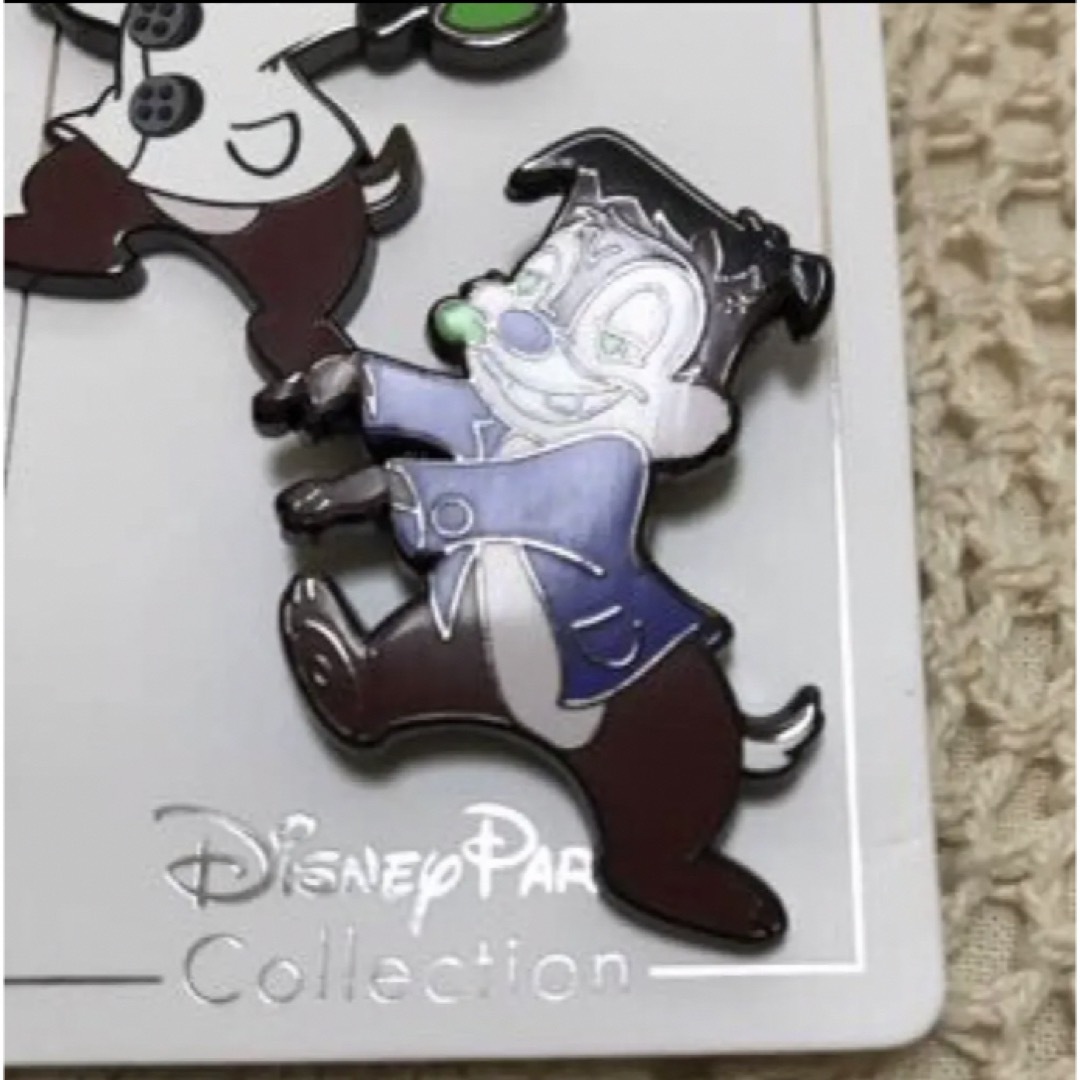 Disney(ディズニー)のチップ　デール　ピン　チプデ　ハロウィン　博士　フランケン　チプデ　ディズニー エンタメ/ホビーのアニメグッズ(バッジ/ピンバッジ)の商品写真