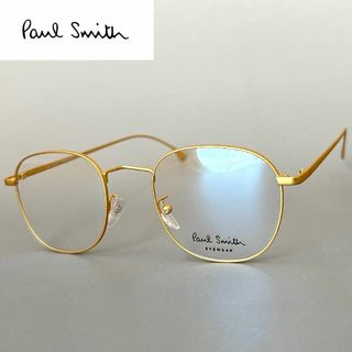 ポールスミス(Paul Smith)のメガネ ポールスミス オーバル メンズ レディース マットゴールド メタル 金(サングラス/メガネ)