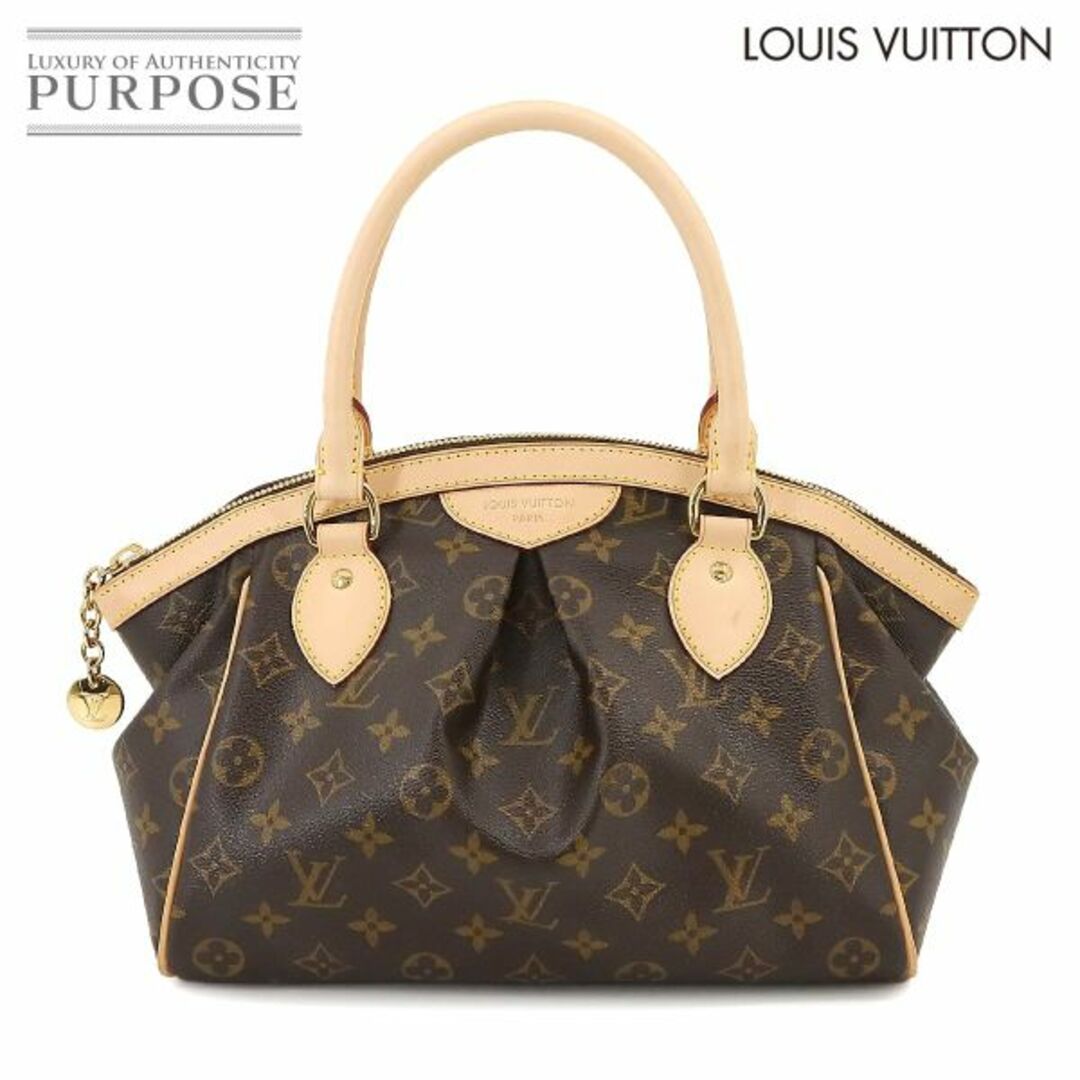 LOUIS VUITTON(ルイヴィトン)の新品同様 ルイ ヴィトン LOUIS VUITTON モノグラム ティボリ PM ハンド バッグ ブラウン M40143 ゴールド 金具 VLP 90228336 レディースのバッグ(ハンドバッグ)の商品写真