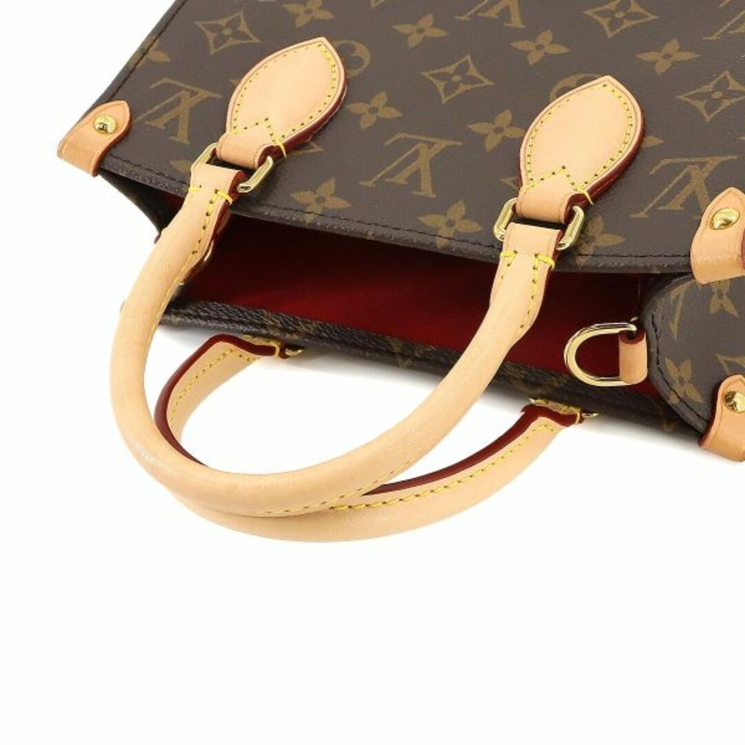 LOUIS VUITTON(ルイヴィトン)のルイ ヴィトン LOUIS VUITTON モノグラム サックプラ BB 2way ハンド ショルダー バッグ ブラウン M46265 RFID VLP 90228345 レディースのバッグ(ハンドバッグ)の商品写真