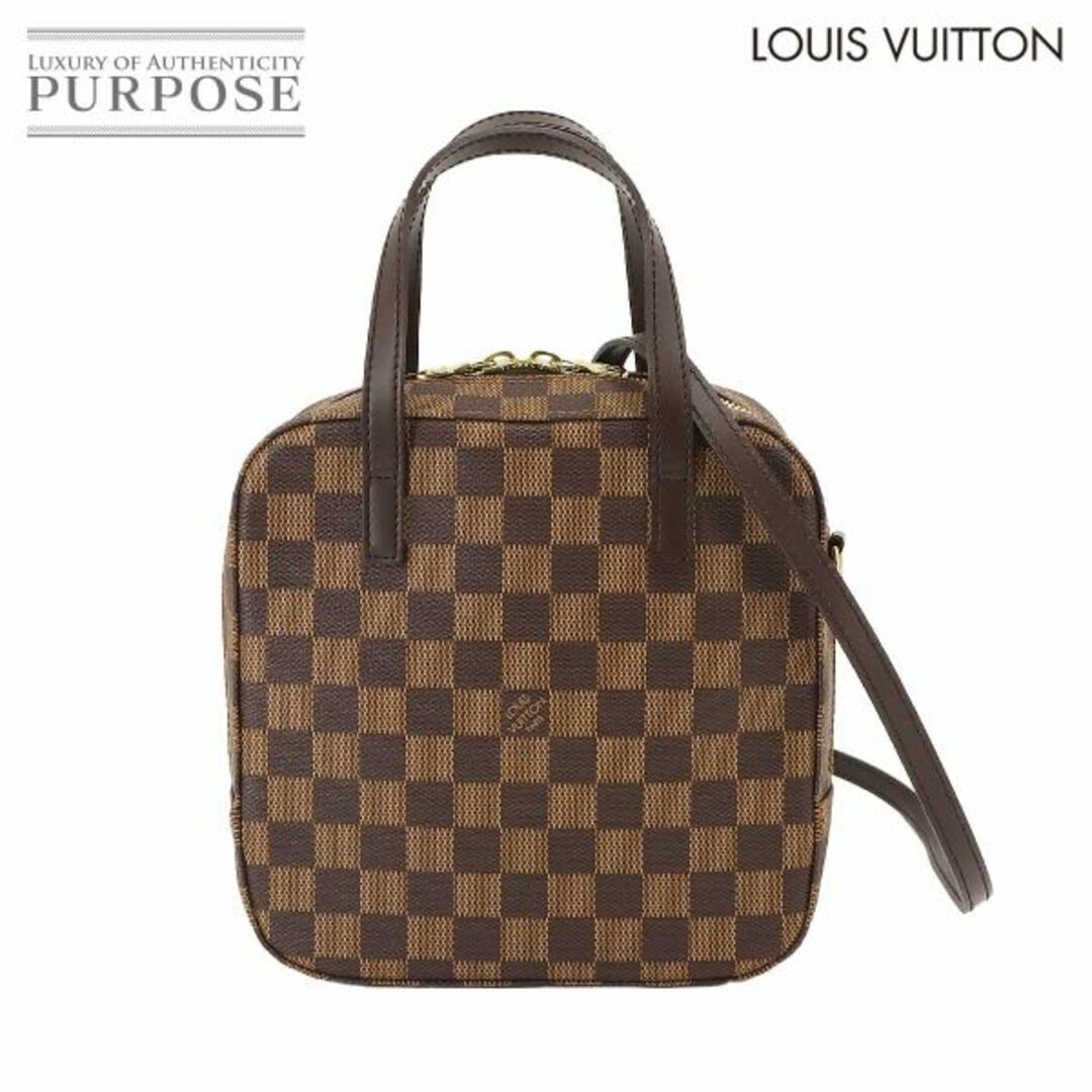 LOUIS VUITTON(ルイヴィトン)の未使用 展示品 ルイ ヴィトン LOUIS VUITTON ダミエ スポンティーニ SPO 2way ハンド ショルダー バッグ エベヌ N48021 VLP 90228362 レディースのバッグ(ハンドバッグ)の商品写真