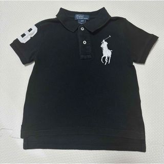 ポロラルフローレン(POLO RALPH LAUREN)の【ポロラルフローレン】ポロシャツ ビッグポニー ブラック キッズ 2T 95cm(Tシャツ/カットソー)