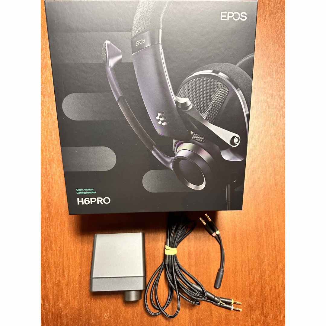EPOS H6PRO ゲーミングヘッドセット 有線 密閉型GSX300アンプ付き スマホ/家電/カメラのオーディオ機器(ヘッドフォン/イヤフォン)の商品写真