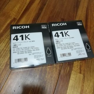 RICOH インク トナー SGカートリッジ GC41K 黒 純正品 リコー(PC周辺機器)