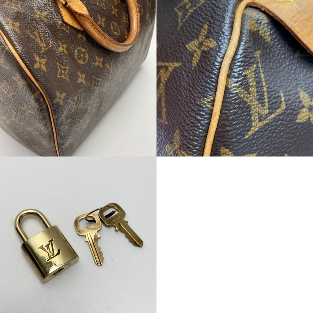 LOUIS VUITTON(ルイヴィトン)の☆☆LOUIS VUITTON ルイヴィトン モノグラム スピーディ30 M41526 ハンドバッグ ミニボストン パドロック・キー有 レディースのバッグ(ハンドバッグ)の商品写真