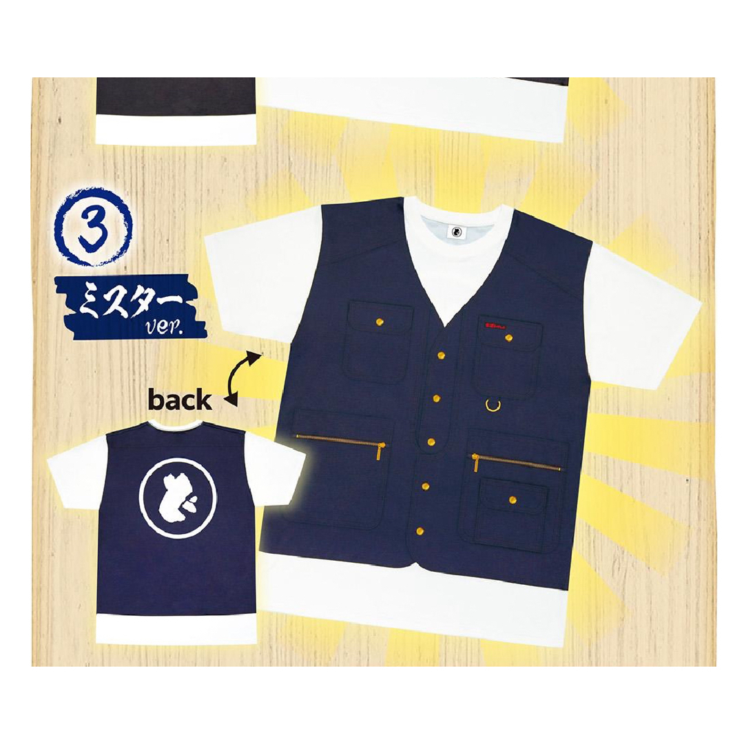 水曜どうでしょうエンタメくじ　③ベスト風Tシャツ賞　新品未開封品 エンタメ/ホビーのエンタメ その他(その他)の商品写真