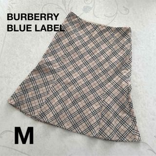 BURBERRY BLUE LABEL - バーバリーブルーレーベル　スカート　38   Mサイズ　バーバリーチェック