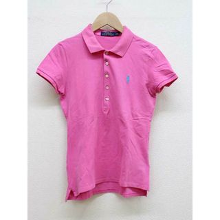 ポロラルフローレン(POLO RALPH LAUREN)の【夏物 新入荷】■POLO RALPH LAUREN/ポロ ラルフ ローレン■ポロシャツ/半袖 ピンク レディース M【中古】夏 424042(ポロシャツ)