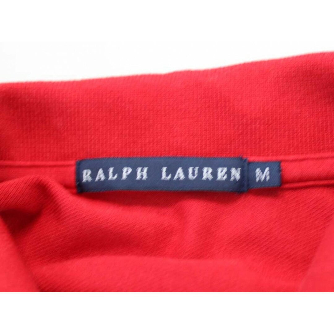 Ralph Lauren(ラルフローレン)の【夏物 新入荷】★POLO RALPH LAUREN/ポロラルフローレン★ビーズポニーポロシャツ/シンプル/カジュアル/おしゃれ/カットソー/ポロシャツ/半袖 レッド/赤 レディース M【中古】夏 524042 レディースのトップス(ポロシャツ)の商品写真