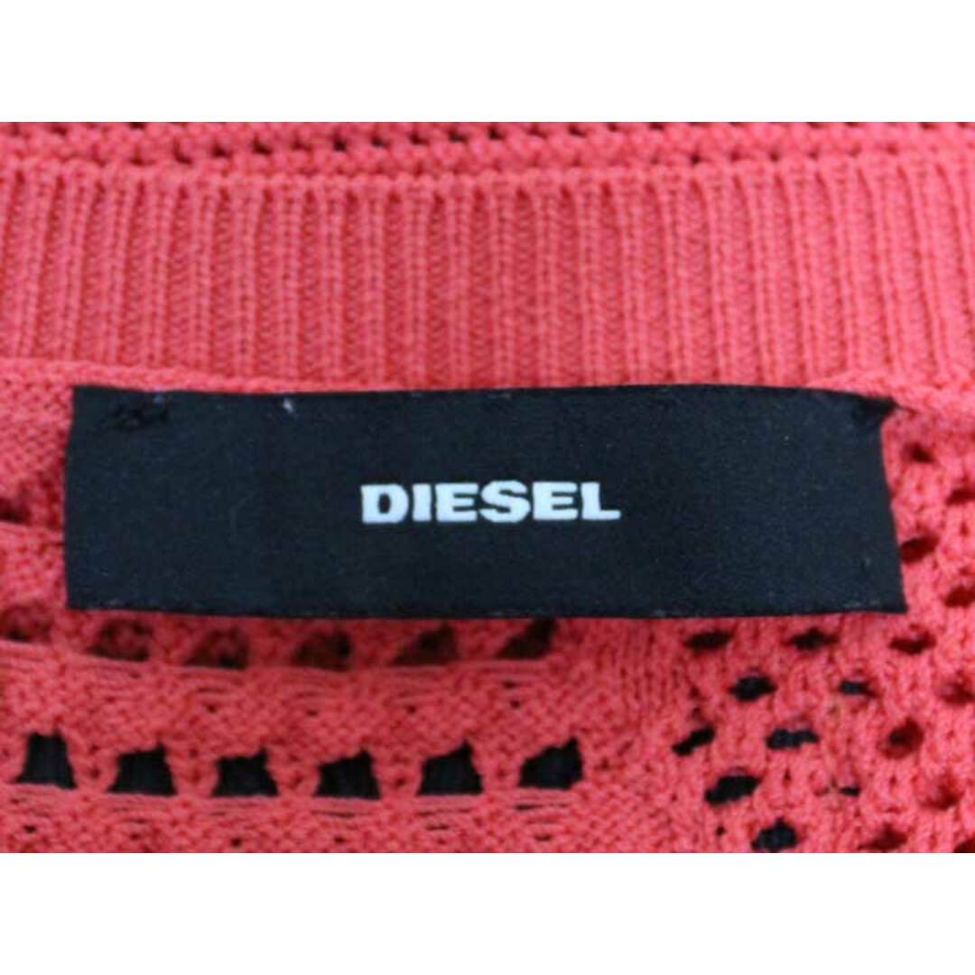 DIESEL(ディーゼル)の【夏物 新入荷】☆DIESEL/ディーゼル☆長袖ニット/ニット/セーター/ラウンドネック/カジュアル/長袖 レッド/赤 レディース【中古】春夏 624042 レディースのトップス(ニット/セーター)の商品写真