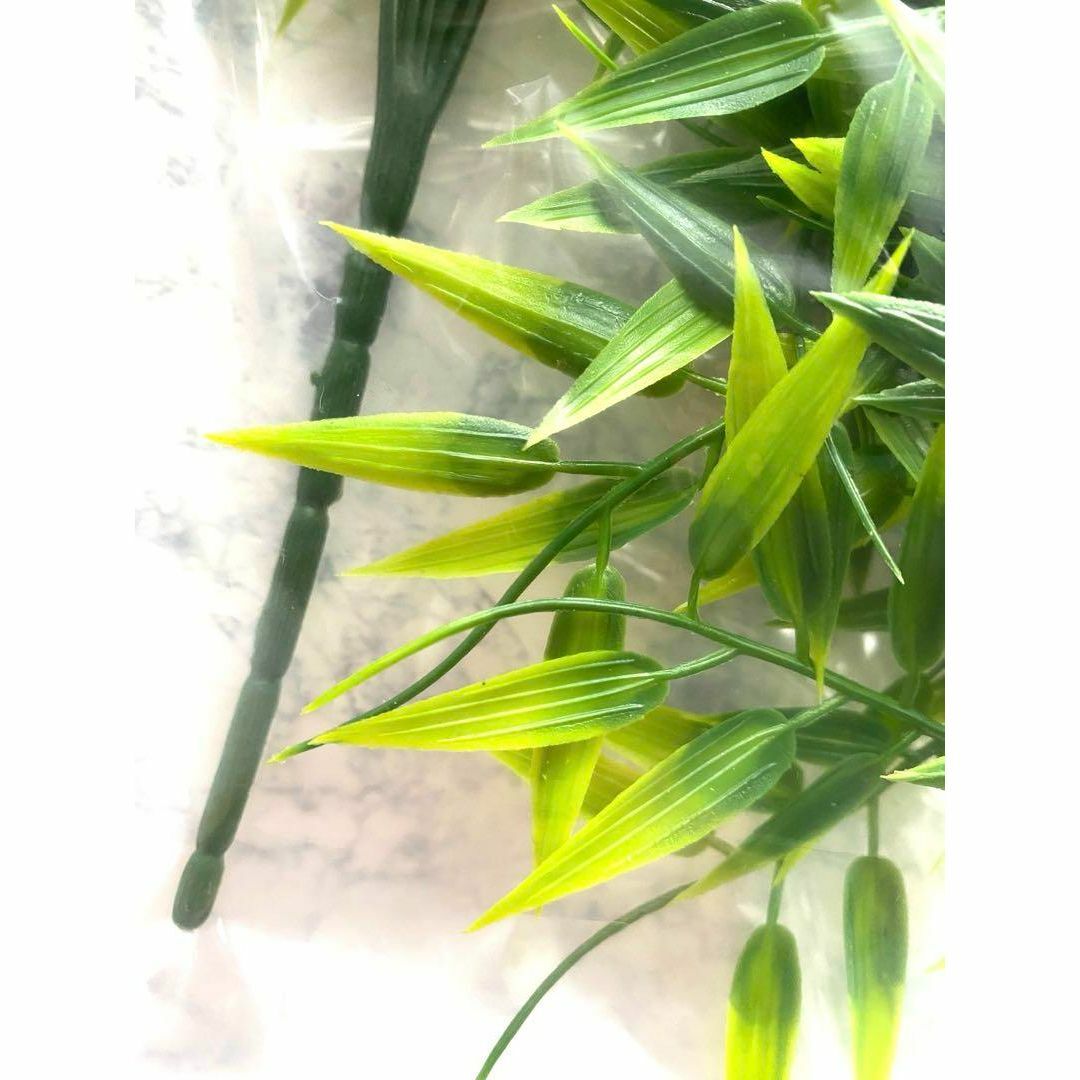 竹　ササ　笹　フェイクグリーン　エアプランツ　造花　装飾　インテリア インテリア/住まい/日用品のインテリア小物(その他)の商品写真