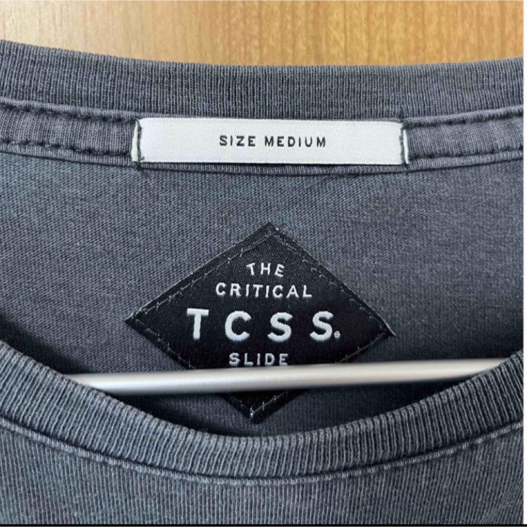 TCSS(ティーシーエスエス)のTCSS Tシャツ　ウォッシュ　グレー　M メンズのトップス(Tシャツ/カットソー(半袖/袖なし))の商品写真