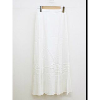 ラウンジドレス(Loungedress)の【夏物 新入荷】新品未使用品★Loungedress/ラウンジドレス★2022年製/マーメイドスカート/おしゃれ/かわいい/シンプル/ロング丈 ホワイト/白 レディース F【中古】春夏 524042(その他)