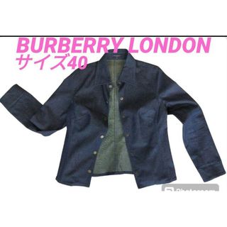 BURBERRY BLUE LABEL - BURBERRY LONDON デニム ジャケット 40