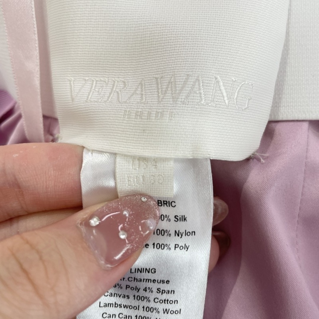 ヴェラウォン VERA WANG BRIDE Hayley ヘイリー プリンセスライン ウェディングドレス ピンク チュール レディースのフォーマル/ドレス(ウェディングドレス)の商品写真