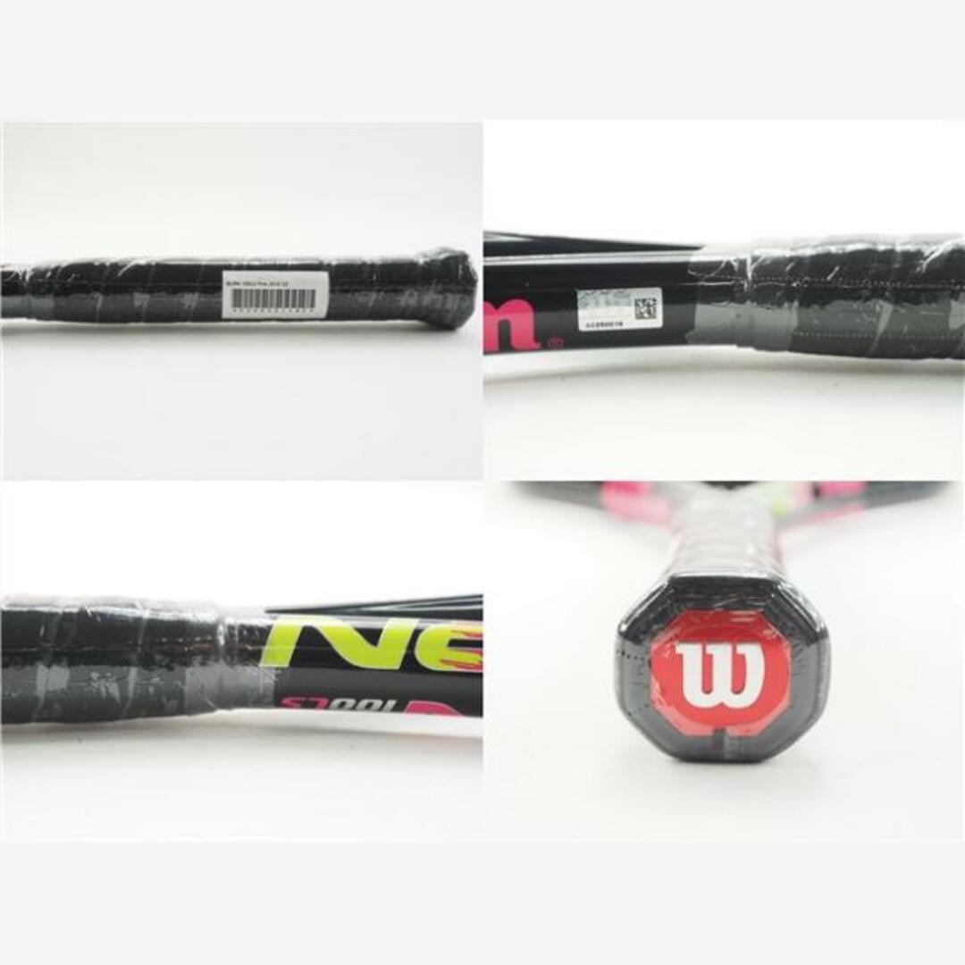 wilson(ウィルソン)の中古 テニスラケット ウィルソン バーン 100エルエス ピンク 2016年モデル (G2)WILSON BURN 100LS Pink 2016 スポーツ/アウトドアのテニス(ラケット)の商品写真