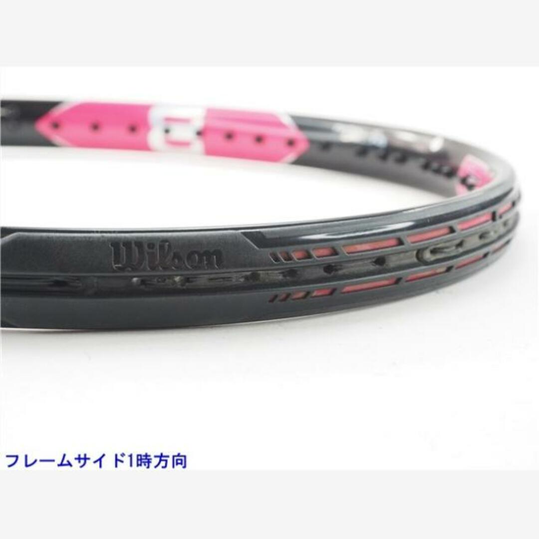 wilson(ウィルソン)の中古 テニスラケット ウィルソン バーン 100エルエス ピンク 2016年モデル (G2)WILSON BURN 100LS Pink 2016 スポーツ/アウトドアのテニス(ラケット)の商品写真