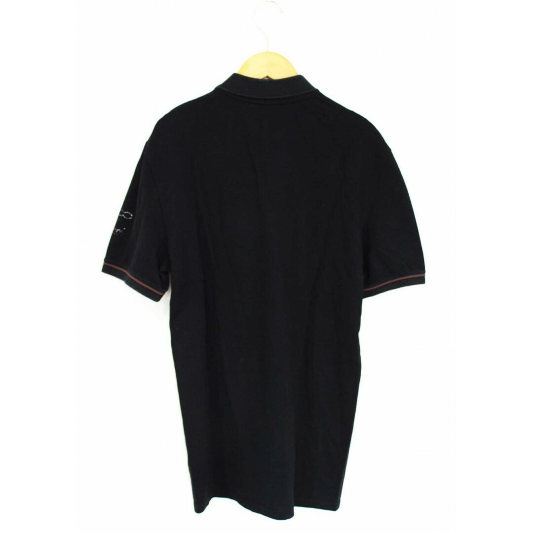 Gucci(グッチ)の【春夏物 新入荷】●GUCCI/グッチ●ポロシャツ/半袖 ブラック/黒 メンズ XL 【中古】春夏 034042 メンズのトップス(ポロシャツ)の商品写真