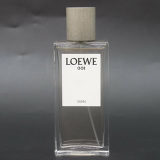 ロエベ(LOEWE)のITFMDEV7U2DZ 美品 LOEWE 001 MAN ロエベ マン メンズ オードゥ パルファム 香水 100ml 使用数回程度 残量9割以上(香水(男性用))