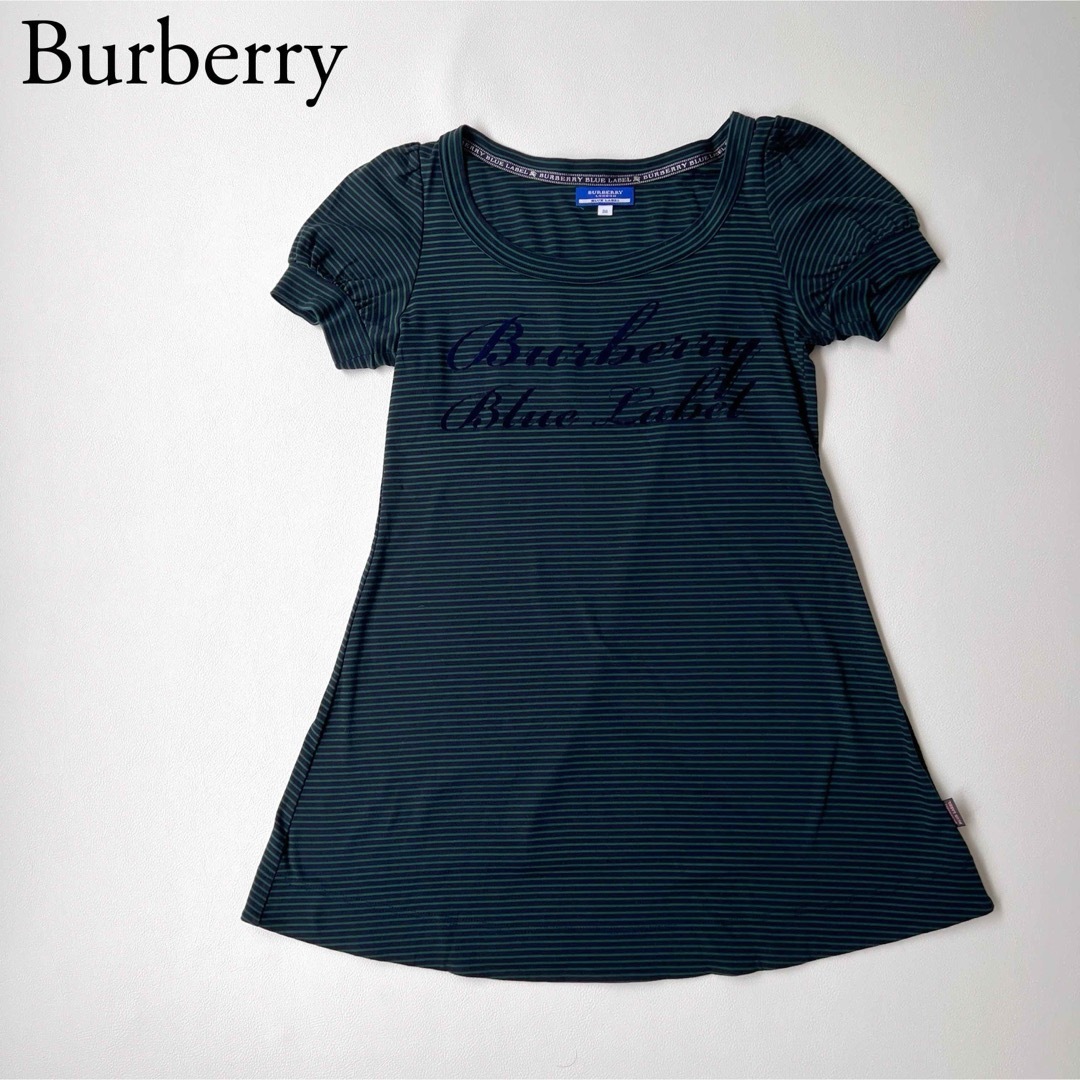 BURBERRY BLUE LABEL(バーバリーブルーレーベル)の美品　BURBERRY BLUE LABEL バーバリー チュニック　トップス レディースのトップス(チュニック)の商品写真