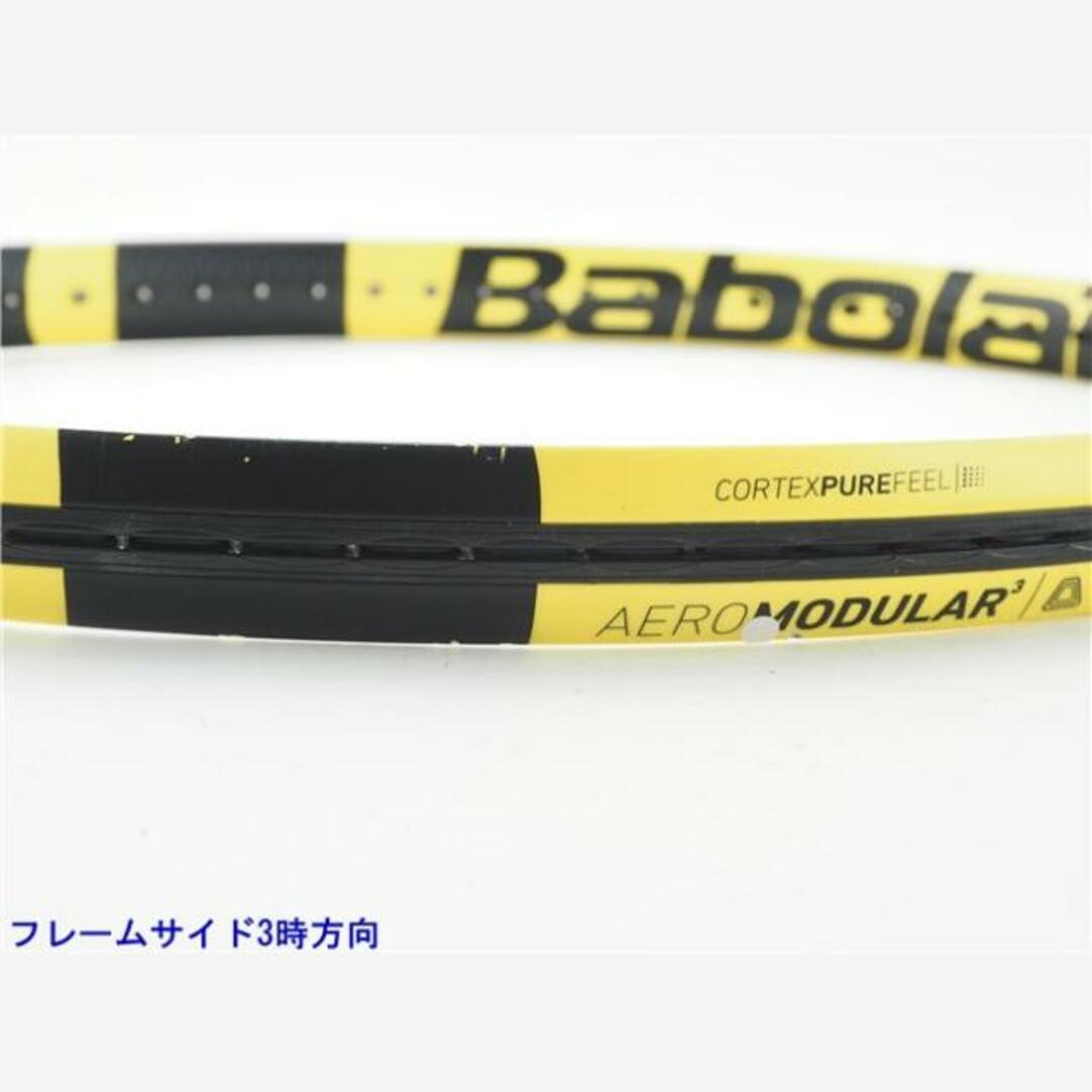 Babolat(バボラ)の中古 テニスラケット バボラ ピュア アエロ 2019年モデル (G3)BABOLAT PURE AERO 2019 スポーツ/アウトドアのテニス(ラケット)の商品写真