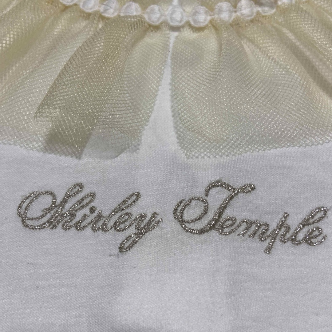 Shirley Temple(シャーリーテンプル)のシャーリーテンプル　フリル襟　Tシャツ　160 キッズ/ベビー/マタニティのキッズ服女の子用(90cm~)(Tシャツ/カットソー)の商品写真