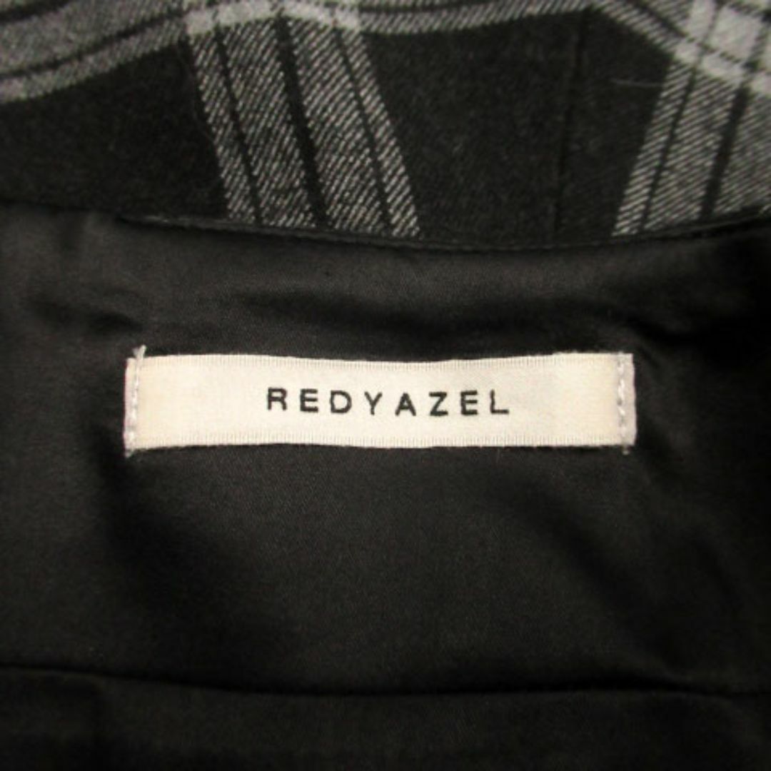 REDYAZEL(レディアゼル)のREDYAZEL フレアスカート ミニ丈 チェック柄 S ブラック  レディースのスカート(ミニスカート)の商品写真