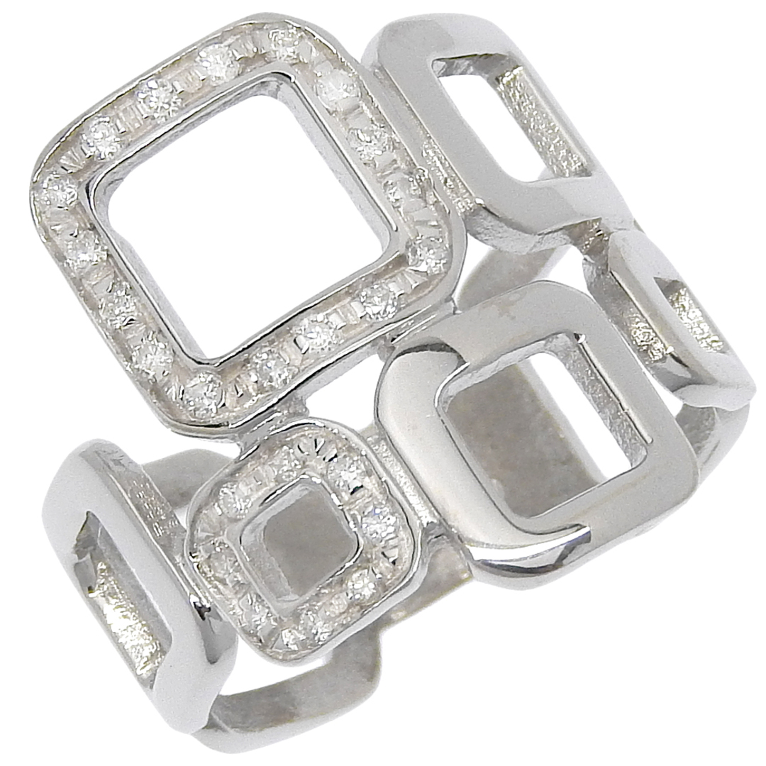 UNOAERRE(ウノアエレ)の【UNOAERRE】ウノアエレ K18ホワイトゴールド×ダイヤモンド 11号 約5.6g レディース リング・指輪 レディースのアクセサリー(リング(指輪))の商品写真