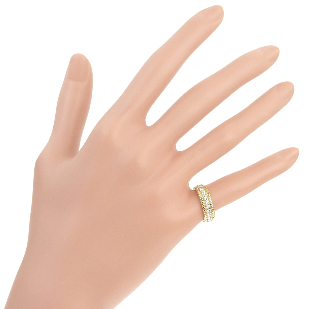 Dior(ディオール)の【Dior】クリスチャンディオール K18イエローゴールド×ダイヤモンド 6.5号 約4.4g レディース リング・指輪 レディースのアクセサリー(リング(指輪))の商品写真