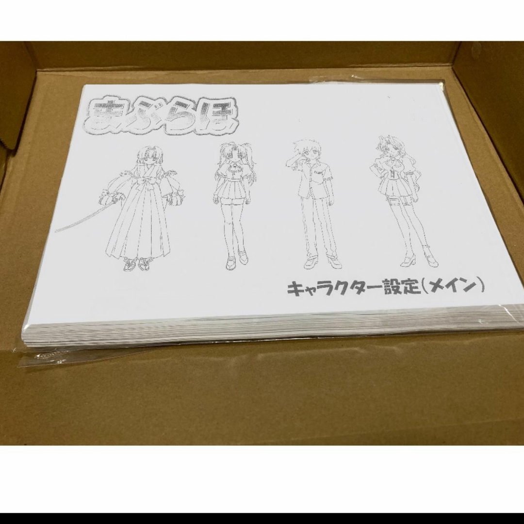 まぶらほ設定資料191枚 エンタメ/ホビーのおもちゃ/ぬいぐるみ(キャラクターグッズ)の商品写真