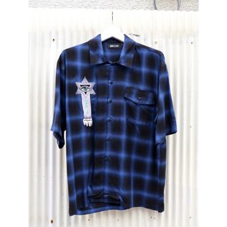 WIND AND SEA WDS Plaid Shirt チェック柄シャツ