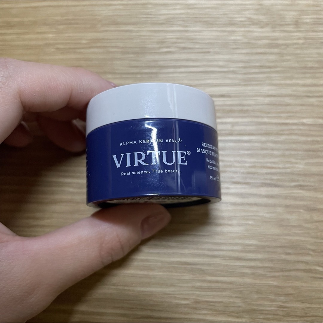 VIRTUE Restorative treatment mask 15ml コスメ/美容のヘアケア/スタイリング(トリートメント)の商品写真