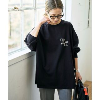 フレームワーク(FRAMeWORK)のFRAMeWORK  【haru×FRAMeWORK】ロゴロンT(Tシャツ/カットソー(七分/長袖))