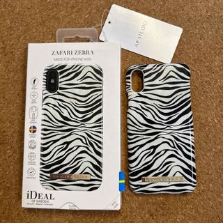 ドゥーズィエムクラス(DEUXIEME CLASSE)の【IDEAL OF SWEDEN】 Zebra iPhone ケース X XS(iPhoneケース)