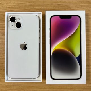 アップル(Apple)のiPhone14 256GB スターライト SIMフリー(スマートフォン本体)