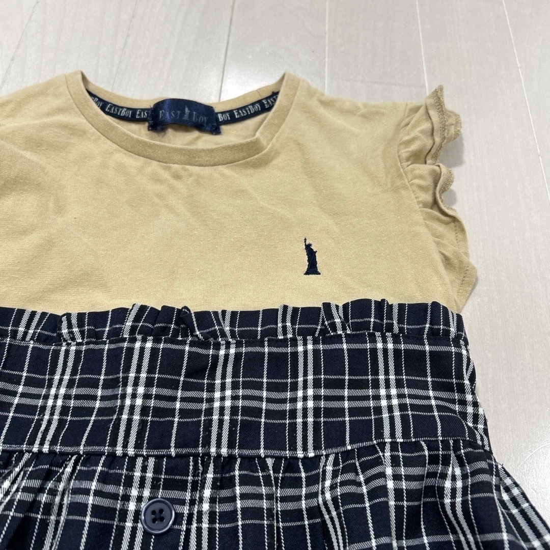 EASTBOY(イーストボーイ)のイーストボーイ　ワンピ キッズ/ベビー/マタニティのキッズ服女の子用(90cm~)(ワンピース)の商品写真