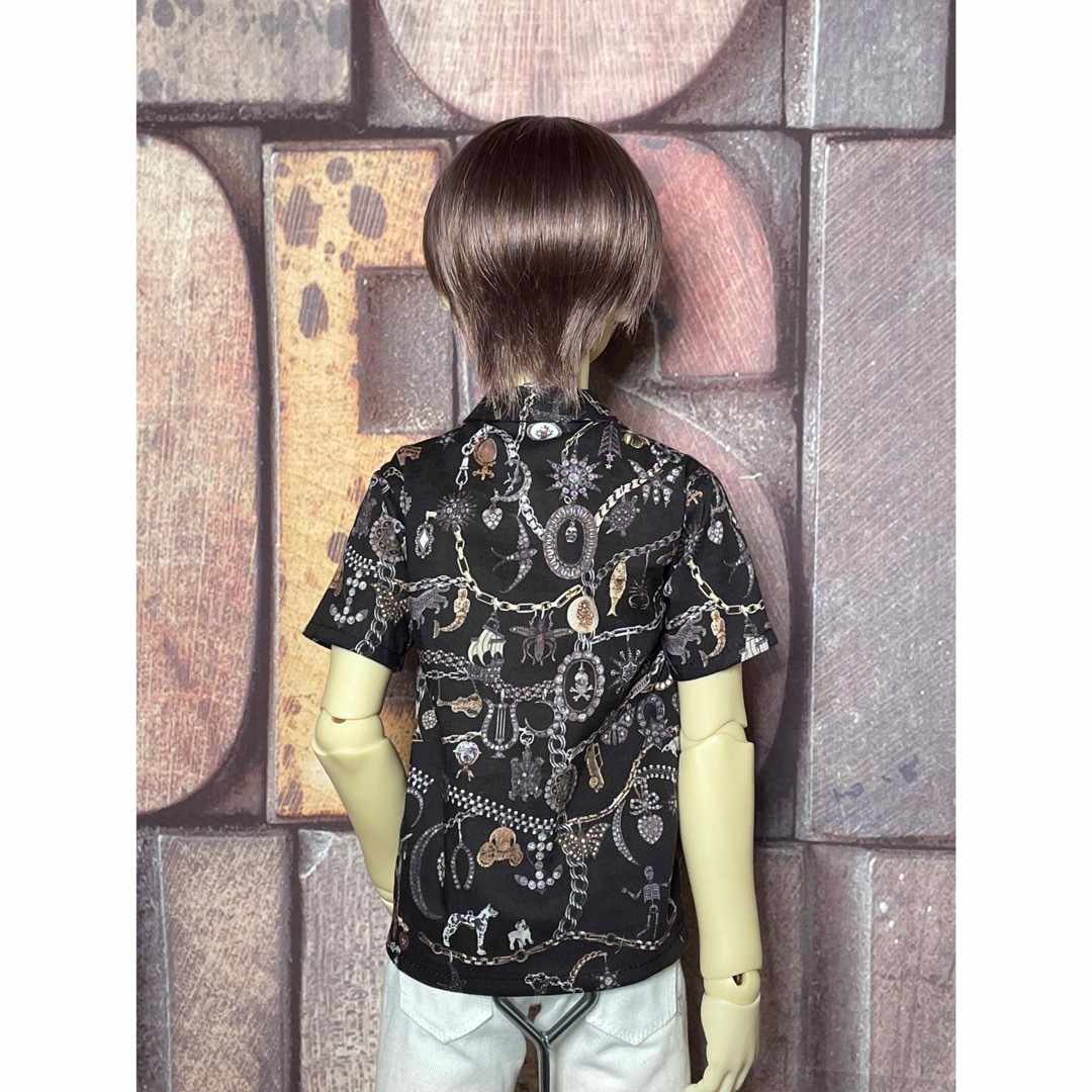 ドール用アロハシャツ(SD13・SDGrサイズ) ハンドメイドのぬいぐるみ/人形(人形)の商品写真