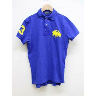 ポロラルフローレン(POLO RALPH LAUREN)の【春物 新入荷】■POLO RALPH LAUREN/ポロ ラルフ ローレン■ポロシャツ/半袖 ブルー/青 メンズ S【中古】春夏 424042(ポロシャツ)